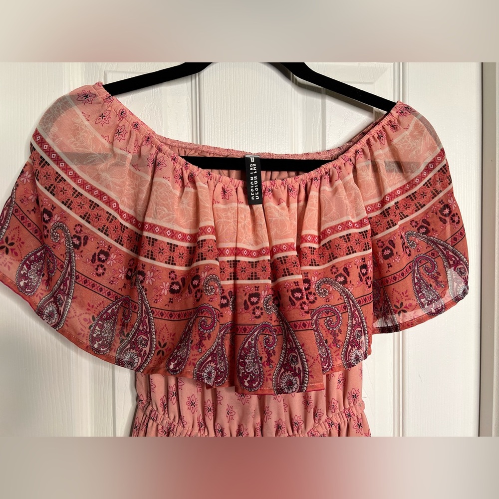 Maxi dress(off shoulder) like new